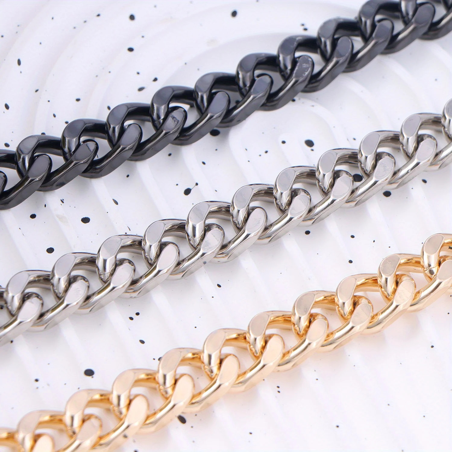 1pc Metal Purse Chain Strap Extender Heart Shape for Accessory Charms Lengthen Crossbody Shoulder Handbags 250213