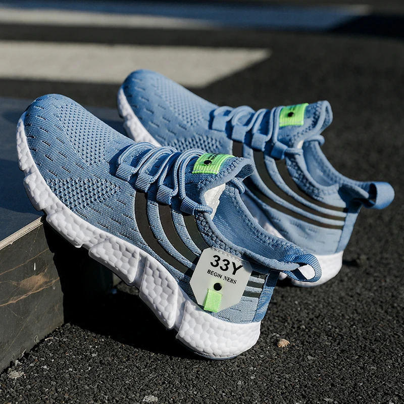 Men Casual Sneakers Summer Breathable Sport Shoes Lightweight Outdoor Mesh Running Athletic Jogging Tenis Walking 250219