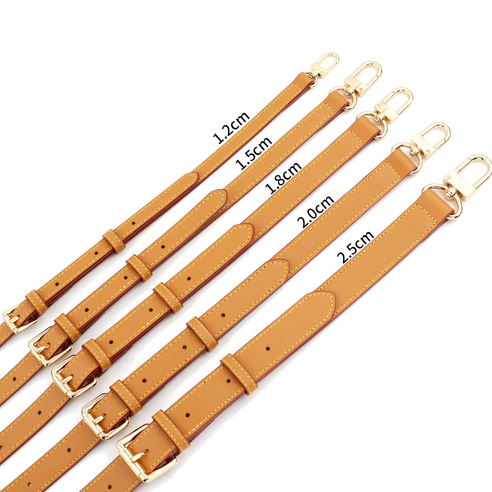 Genuine Leather Bag Strap Replacement for Women Bag Crossbody Handbag Long Adjustable Shoulder Belts DIY Bag Accessories 250214