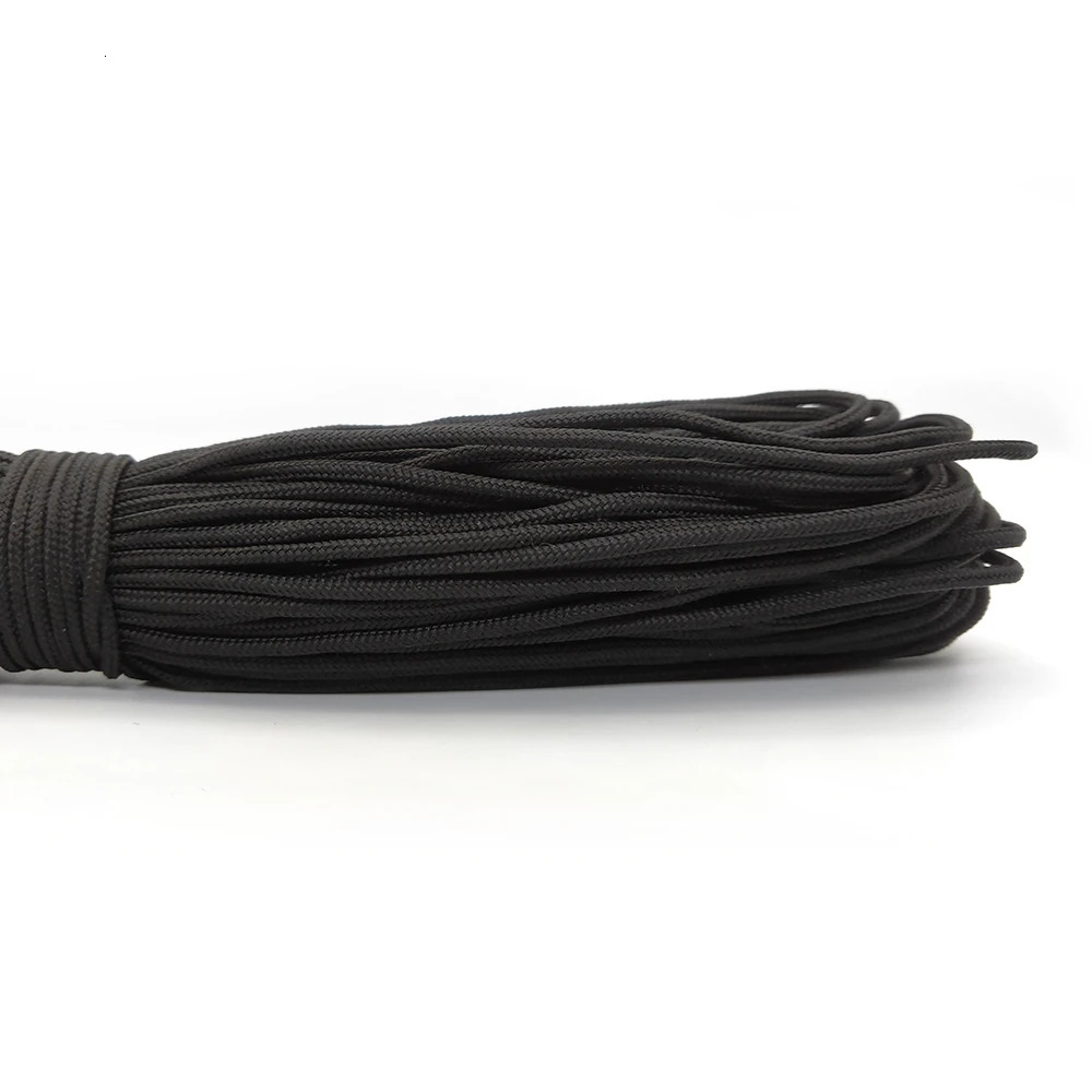 IQiuhike 100 Colors Paracord 2mm 100FT50FT25FT One Stand Cores Rope Paracorde Cord For Jewelry Making Wholesale 250213