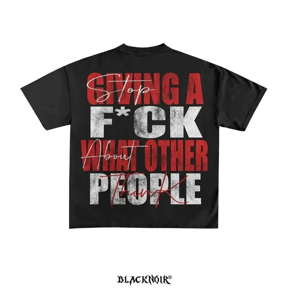 2023 Summer Harajuku Retro Print Oversized Graphic T Shirts Gothic Cotton Shirt Couples American Street Top Goth Clothes 250213