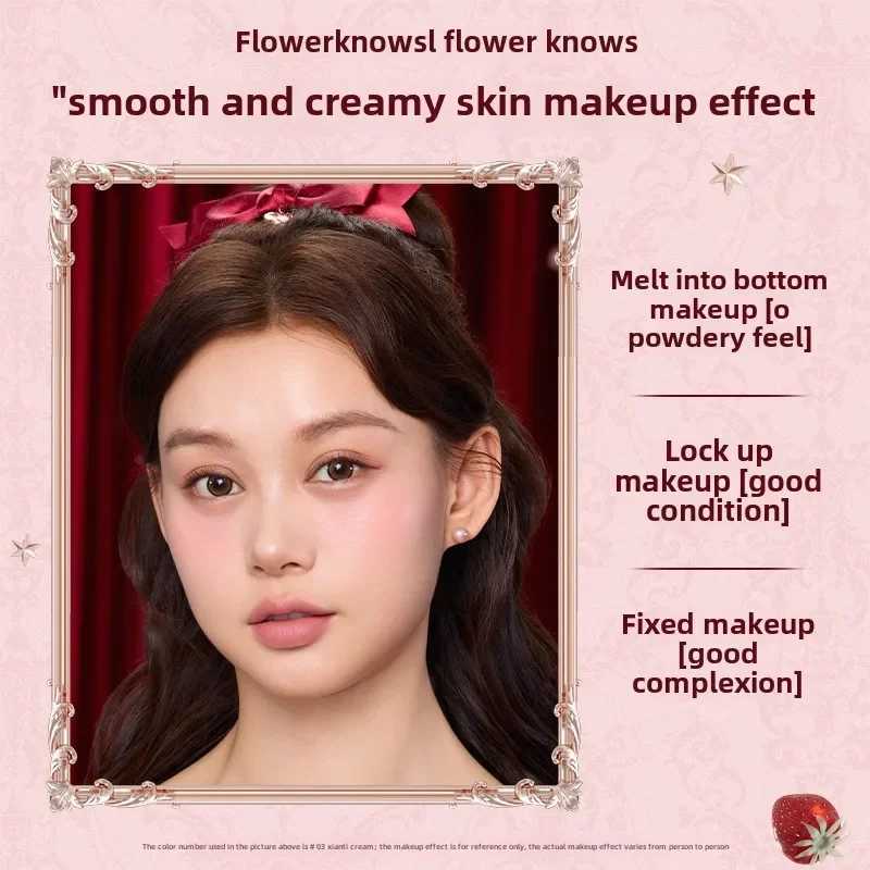 Strawberry Cupid Collection Liquid B Makeup for Cheeks Matte Finish Face Bes Cream For Healthy NaturalW250220