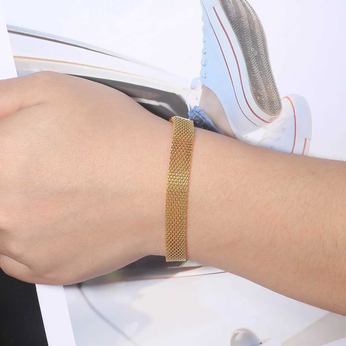 Stainl Steel Bracelet For Women Mesh BraceletXJ250219