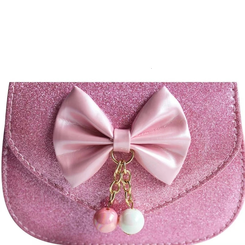 Childrens Princess handbags Toddlers mini candy colors Cute bowknot crossbody bags for baby girls money 250219
