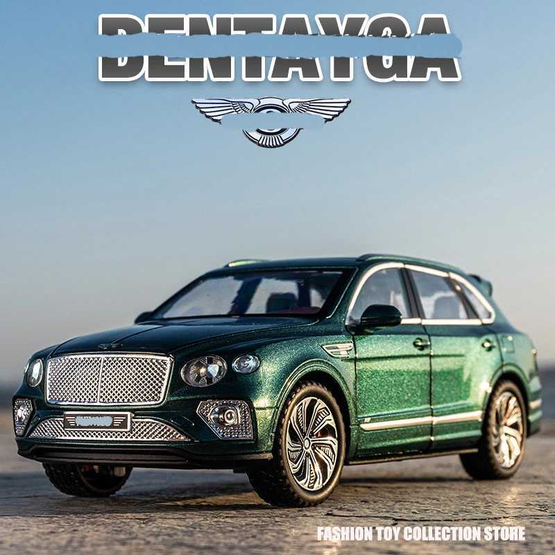 1 24 Bentlet Bentayga alloy car model die-casting toy car decoration toy with sound and light childrens giftXJ250407