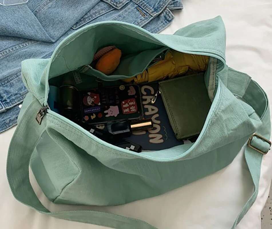 Shoulder Large Canvas Crossbody Bags For Women Fashion Korean Female Student School Chic Messenger Bag Handbags swissmilitary