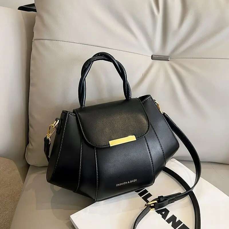 French Exquisite Handbag New Solid Color Fashionable Multifunctional High-end Texture Single Shoulder Diagonal Designer Bag