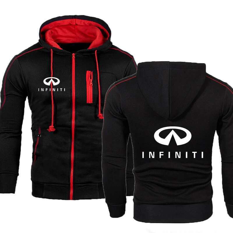 Iti MF Car Logo Print Hooded Jacket for Men, Hooded Sweats for Men, Sweatshirt, Casual Suits, Fashion, Spring, Autumn