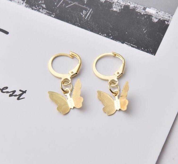 Charm Bracelets Popular Butterfly Pendant Bracelet simple temperament beach Anklet foot jewelry hollowed out Butterfly Bracelet H25220