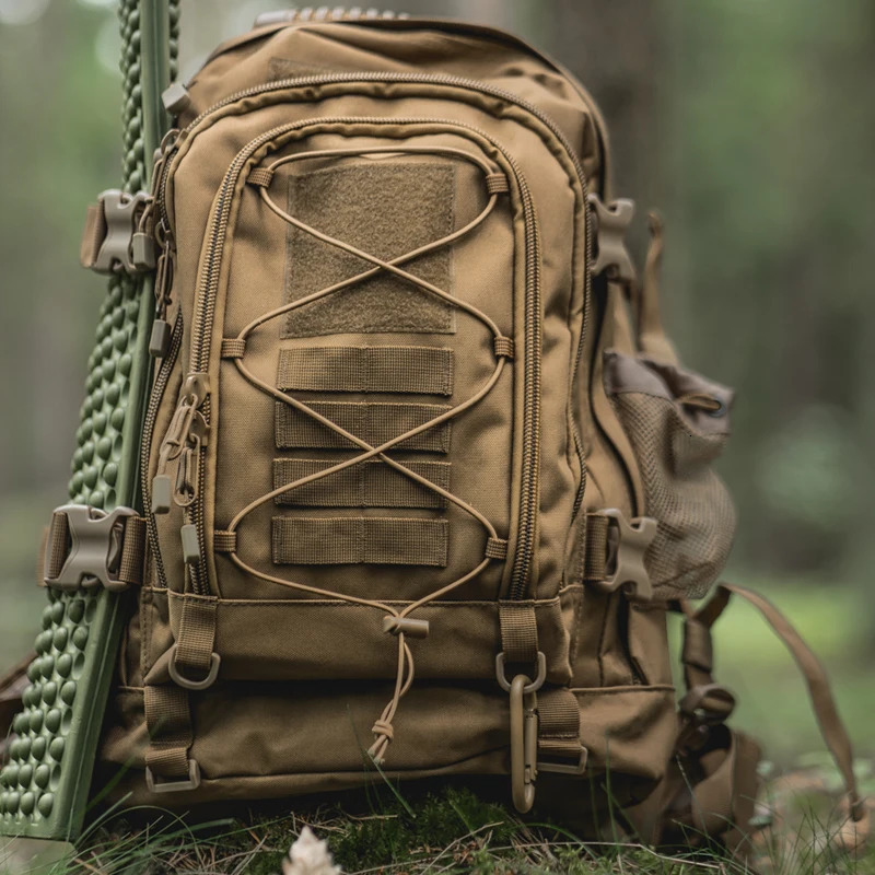 65L Outdoor Tactical Backpack Mens Hiking Bag Large Capacity Military Army Bags Travelling Camping Rucksack 250118
