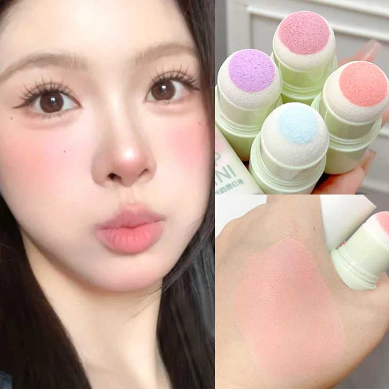 Sponge B stick facial contour bright natural long-lasting makeup moisturizing cheek pigment red cosmeticsW250220