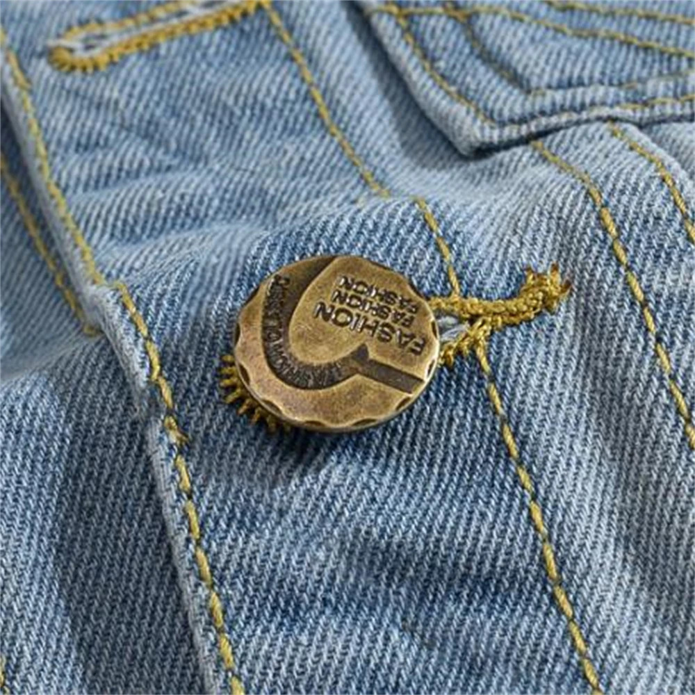 6XL Denim Vest Jacket Coats Waistcoat Men Sleeveless Jacket Male TankMens Jacket Mens Gilet Denim Vest Ripped Jean 250219