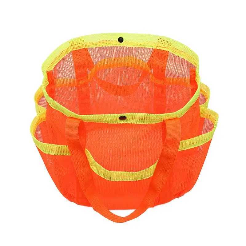 Portable Mesh Shower Caddy Beach Tote Bag Travel Storage Wash Bag Swimming Bath Bag Suitable for Outdoor Camping Quick Dry Z250219