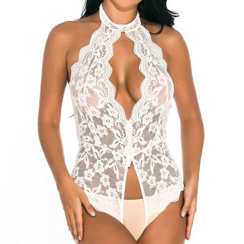 Sexy Lingerie Women Role Play Costumes Open Bra Lace Underwear Transparent Nightgown for Sex Sexy Bodysuits Exotic Apparel W250220