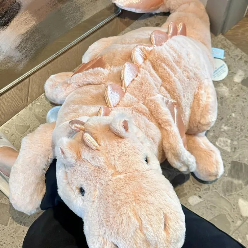 90cm Plush Pillow Little Flying Dragon Doll Sleep Pillow Dinosaur Plush Toy Cute Little Flying Dragon Plush Doll 250219