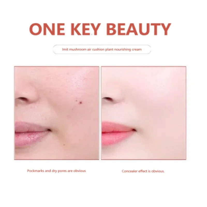 Air Cushion CC Cream Mushroom Head Foundation Moisturizing For Lasting Face Comestics Natural Brighten Base Tone Make Up 250217