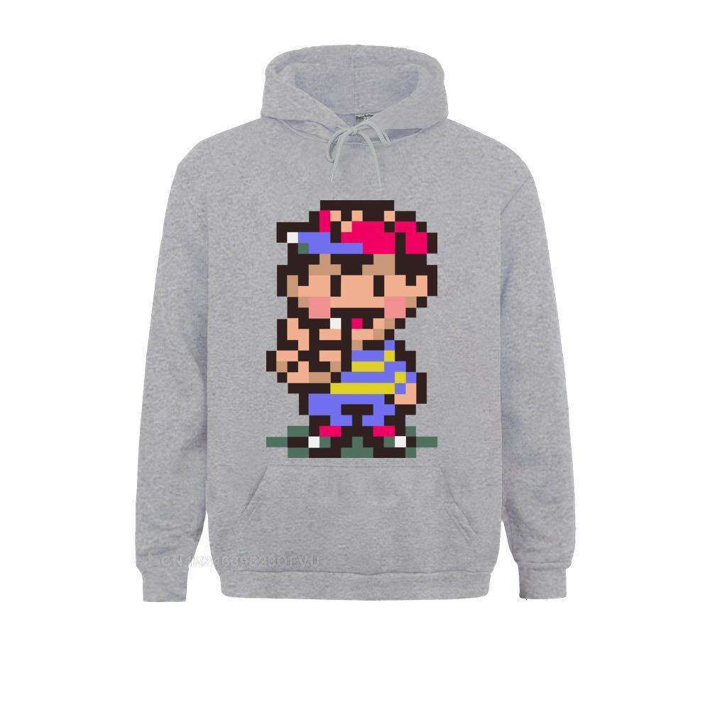 Ness Earthbound Men's Hoodies Mother Rpg Novelty Tees Crewne