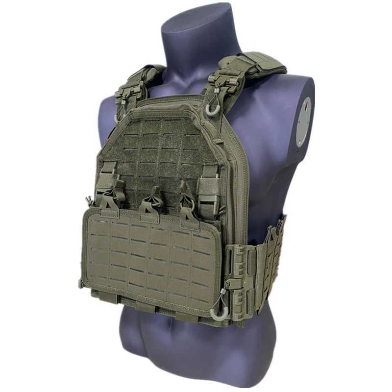 Tactical vest outdoor hunting waterproof paintball equipment Transport equipment lightweight and quickly removable laser cuttingXJ250219