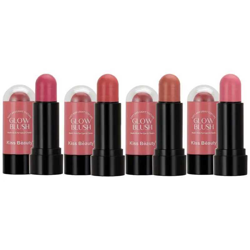 NEW Cheek Lip Tinted Moisturized B Stick Eyes Cheek and Lip Brighten Cream Bronzer Highlight Stick Matte Contour MakeupW250220
