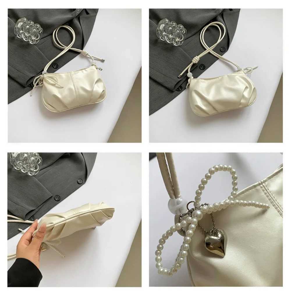 Trendy Bowknot Shoder Bag Underarm Bag Daily Casual Cmuting Bag Handbag Party Banquet Bag Gift for Wen Y250321