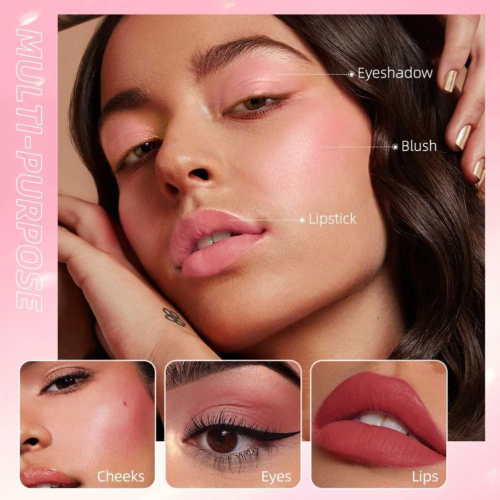 QIBEST Face Ber Long-lasting Silky Natural Moisturizing B Cream Contour Liquid Cheek Face B sponge Brush Head CosmeticW250220