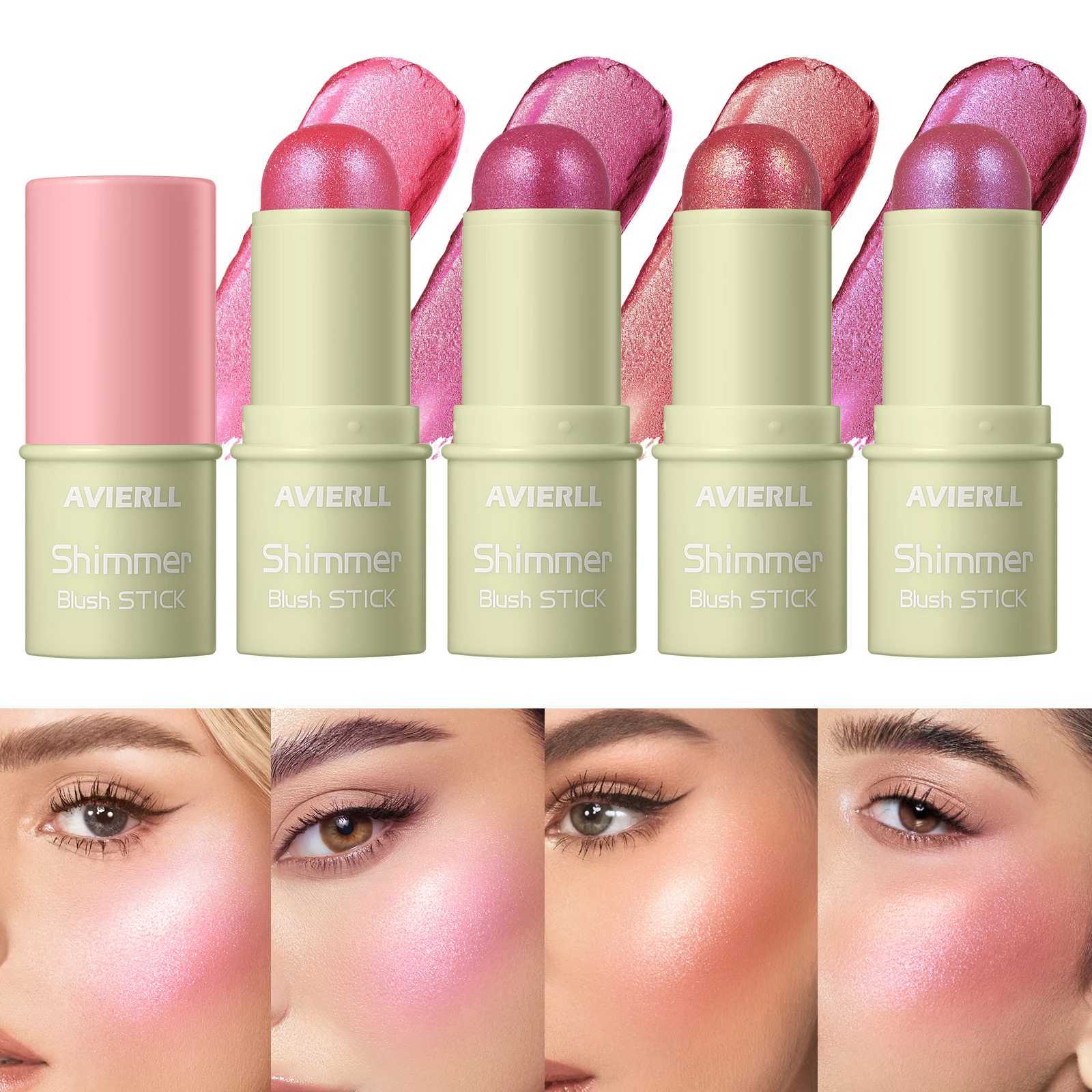 Fine glitter stick moisturizing and silk mermaid pink long-lasting waterproof grape red apple red ideal gW250220
