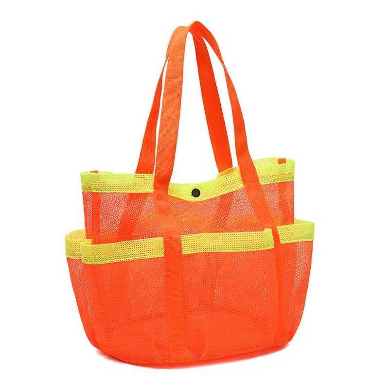 Portable Mesh Shower Caddy Shower Caddy Dorm With Multi-Pocket Large Capacity For Beach Swimming Gym Travel Z250219
