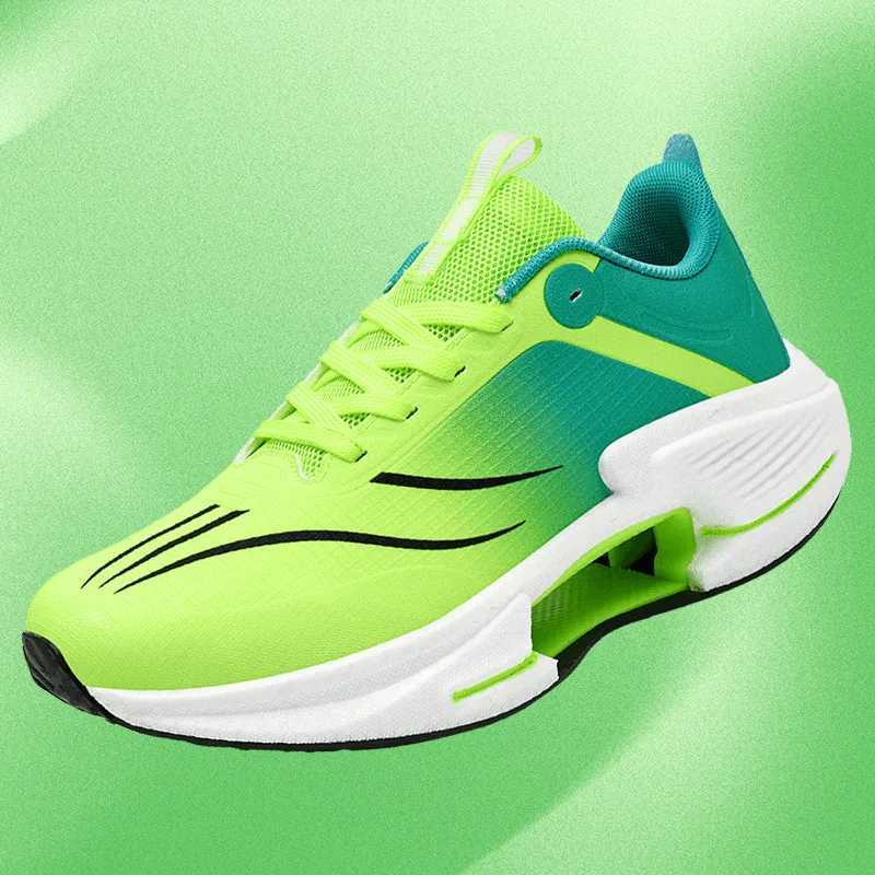 Big Size 48 Marathon Men Sports Running Shoes Carbon Plate Lightweight Comfortable Athletic Training Gym Sneakers Tenis Footwear Z250225
