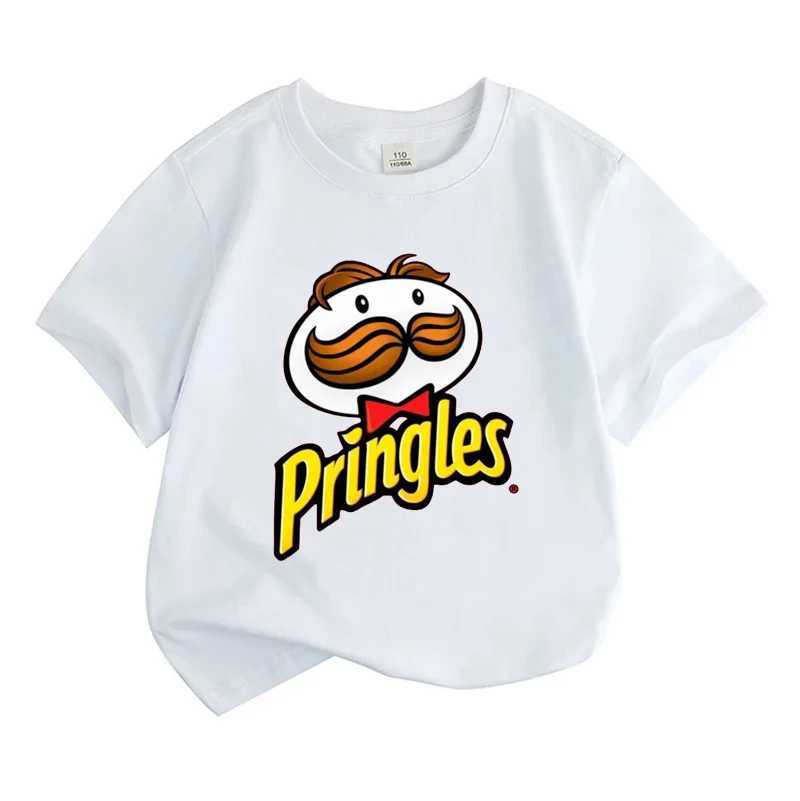 T-shirts Letter Children 100% Cotton T-Shirt Combination Tee Shirts Cartoons Kawaii Kid Casual Clothes Girl Boy Harajuku Tops H250220