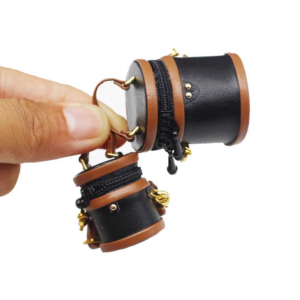 Keychains Lanyards Doll Apparel Fashion Miniature Bag For 1/6 1/8 1/12 BJD OB11 Doll Toys Barrel bag Doll Clothes Accessories Doll Purse Belt Bag Hand