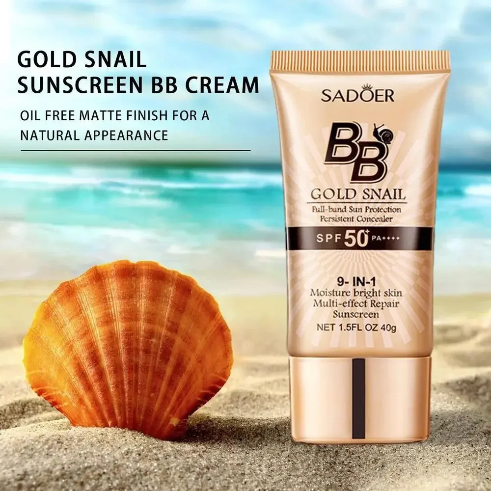 Oil control matte BB cream liquid base waterproof and durable full coverage acne spots dark round concealer makeup 250217