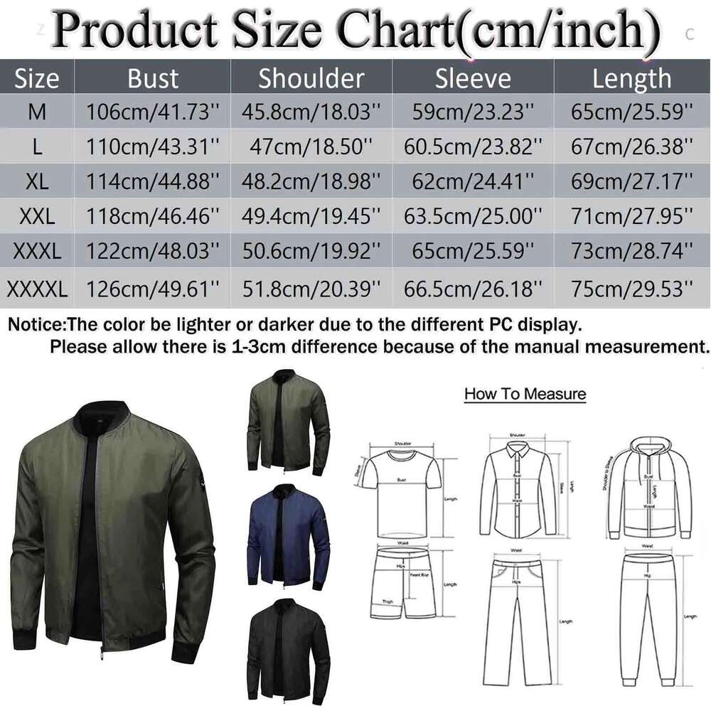 Men's high neck pilot jacket, monochrome jacket, Outchester casual windbreaker, long sleeved, outdoor sports, spring, autumn, document