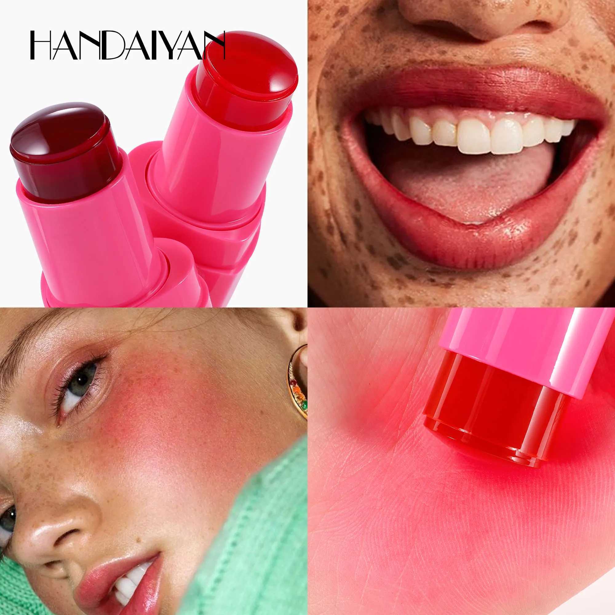 handaiyan Freeze B Lips Cheek Stains Multi-Purpose Matte B Lip Gloss Makeup Waterproof and Long-Lasting Lip GlossW250220