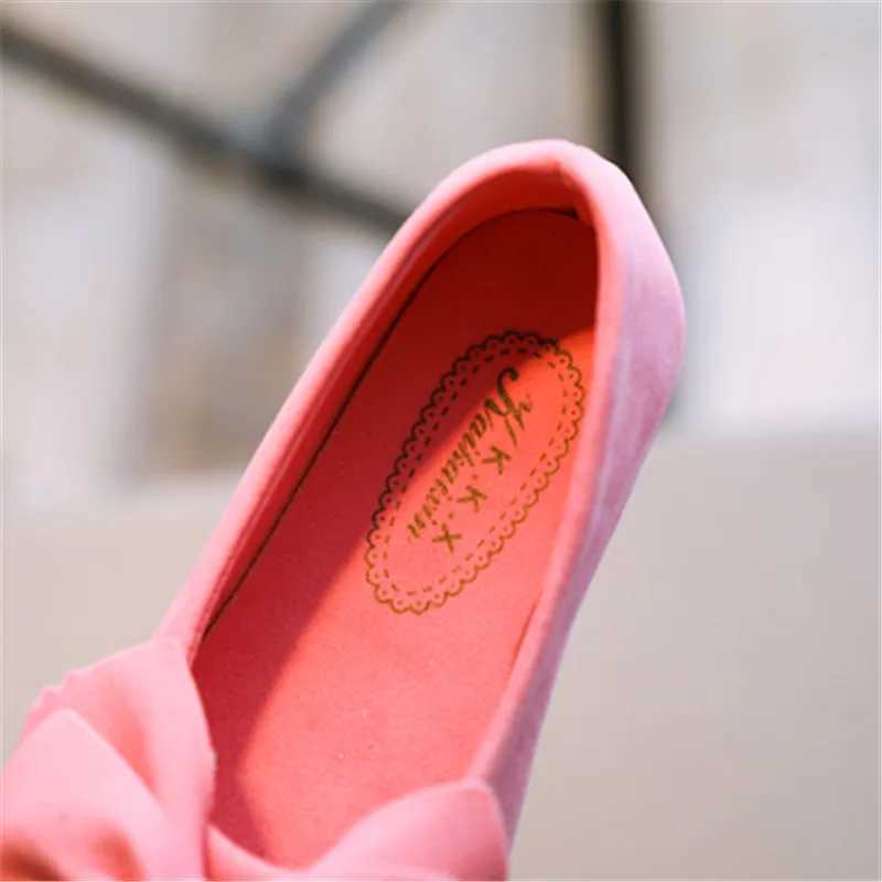 Girls Princess Flat Shoes Kids Girl Dress Party Shoes Children Single First Walkers Soft Non-Slip Crib Shoes Girls X250220