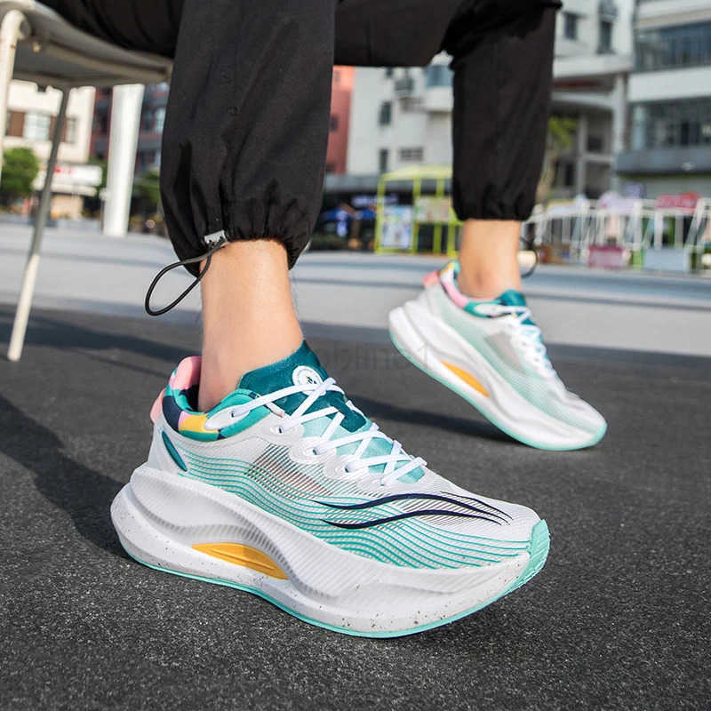 Upercritical E-TPU Mens Running Shoes for Wen Light Soft Cfy Sports Jogging Outdoor Cushiing Sneakers Men Training Shoes Z250318