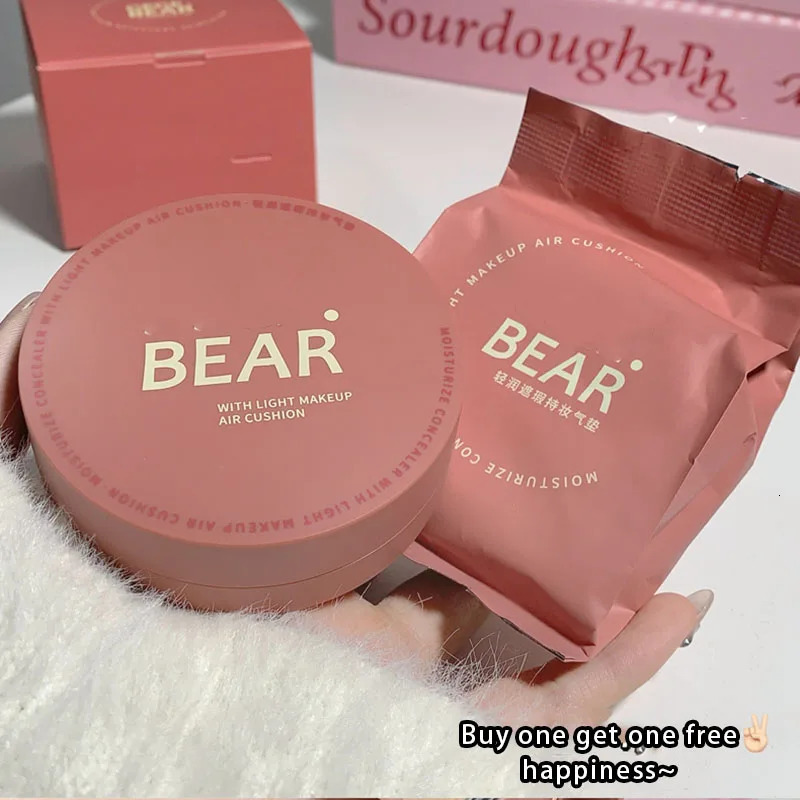 Moisturizing Concealer Air Cushion Compact Cream Skin Foundation Waterproof Brighten High Coverage Base Korean makeup Cosmetics 250217