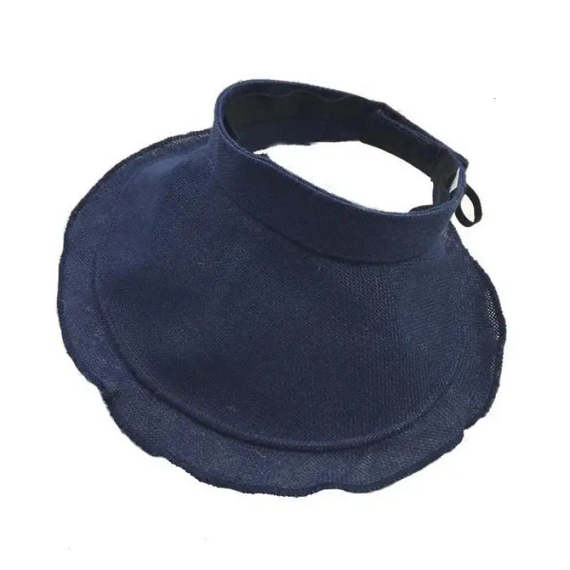 COKK Summer Hats For Women Folding Empty Top Sunscreen Shading Sun Hat Female UV Protection Beach Hat Visor Chapeau Femme 250219