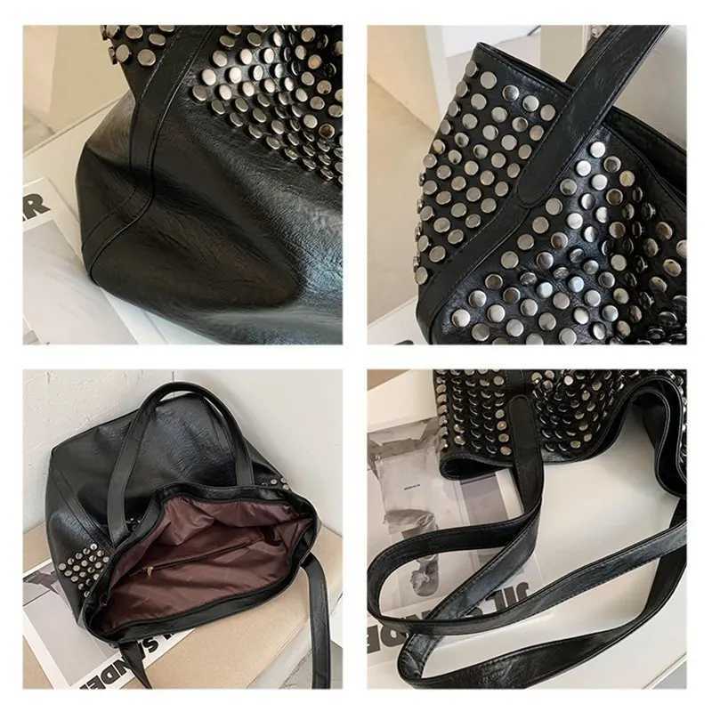 Large Capacity Designer Women Shoulder Bag Soft Casual Black Female Shopping Bag Lady Hobo Handbag Tote Travel Bag Y250218