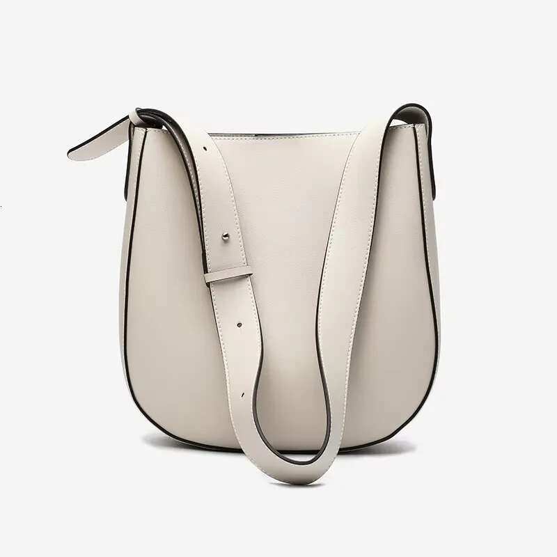 Fashionable Bucket Bag, Handbag, Genuine Leather Shoulder Urious Crossbody Bag, Casual Women's Bag