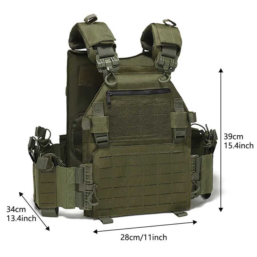 Outdoor training vest multi-functional MOLLE expansion convenient quick release vest waterproof and wear-resistantXJ250219