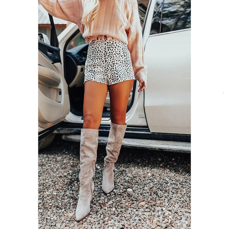 Frosted Heels 40-43 Side Zipper High Rider Boots
