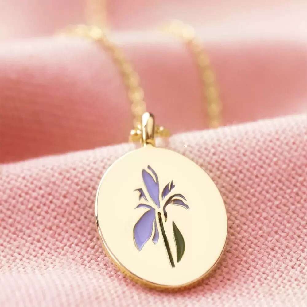 necklace, three-dimensional ral oval December wer pendant, collarbone chain, sweater chain