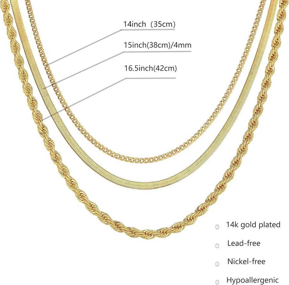 Necklace for Women Gold Necklace Silver Plated Necklace Gold Plated SnakeGold Chain Choker Necklaces Gold Jewelry Gift for WomenXJ250219