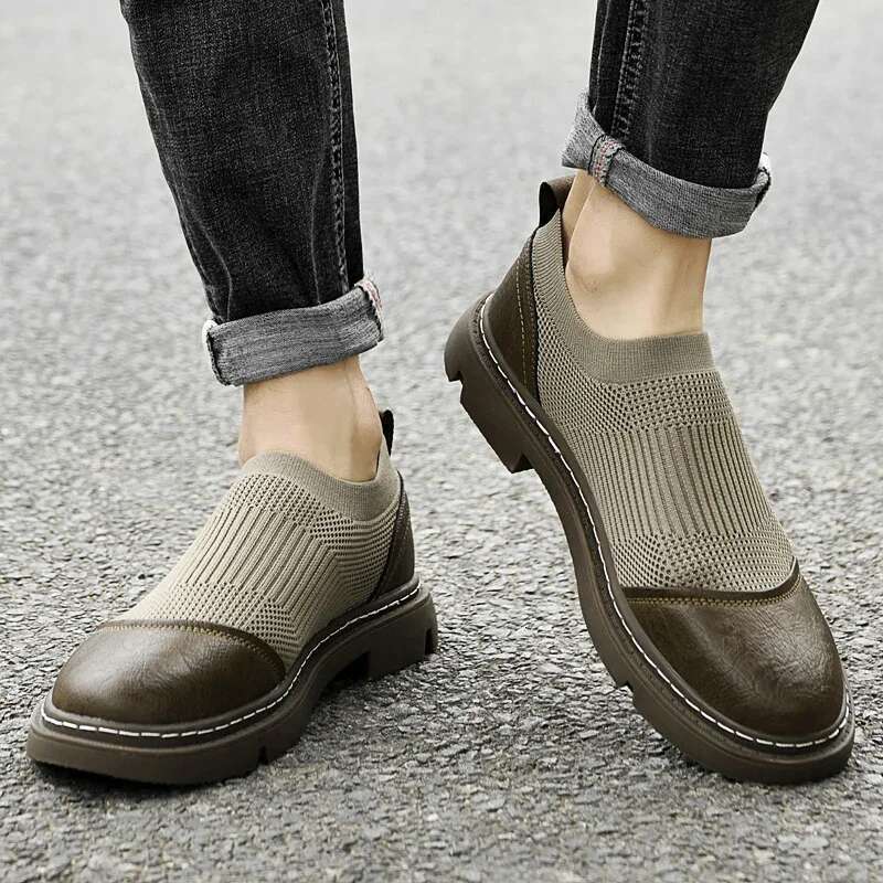 Fashion Brand Conference Business Elevated Version Low Top Men's Casual Shoes Versatile Loafers Free Delivery
