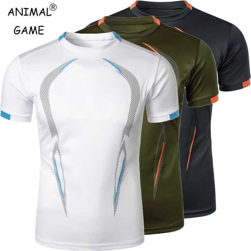 Summer Gym Breathable T Shirt Men Quick Drying Jogging Tops Men Lightweight Training Tees Fitness Tops Running Sweatwear W250220