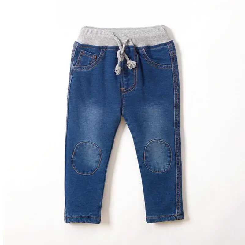 2024 Winter Warm Cashmere Childrens Baby Pants Boys and Girls Cotton Boys Z250220