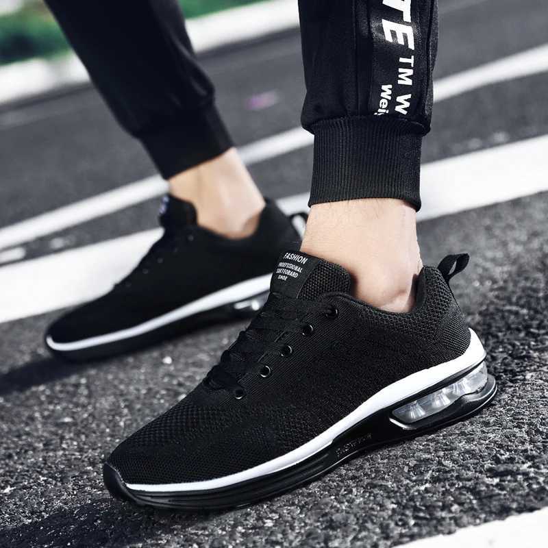 Mens Wens Light Casual Breathable Mesh Surface Classic Fashion Lace-Up Walking And Quality Running Shoes NEW Top Sneakers Z250221