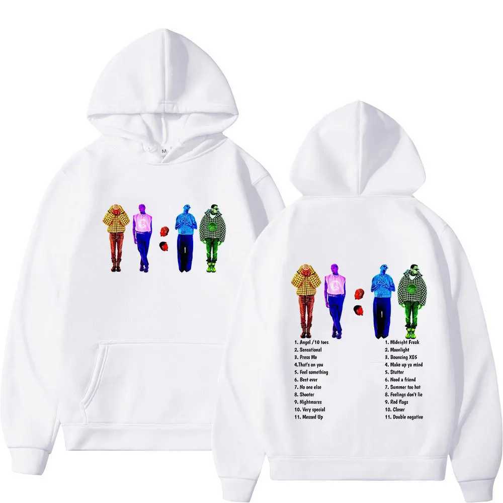 Rapper Chris Brown 11 11 Album Hoodies Men Women Fashion Hip Hop Hooded Sweatshirts Fans Gift Casual Comfort Oversized Pullovers X250220