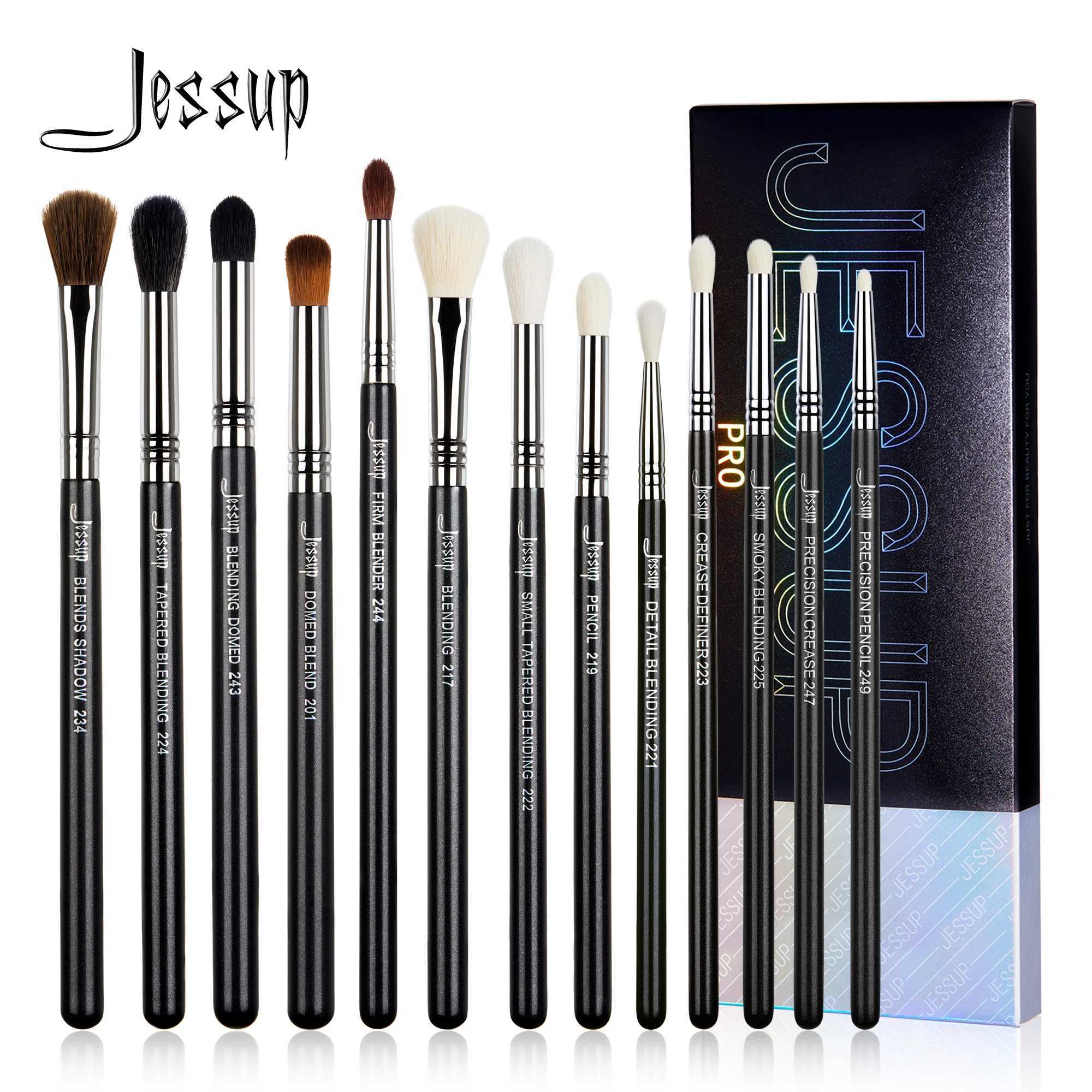 Buscini Per Il Trucco Per Gli Occhi Jessup Set Professionale Brush Brush Synthe…