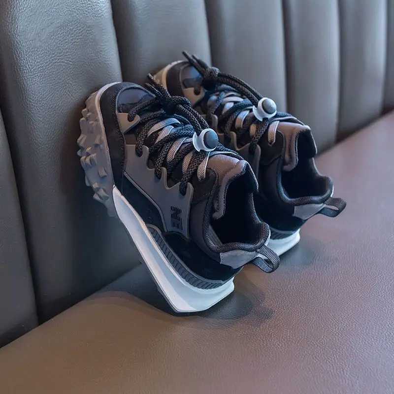 Athletic Outdoor Childrens sports new boys casual baby soft soled fashionable girls old shoes Zapatos Nino Zapatilas Deporte 26-37 Y250215J02W XJ26030